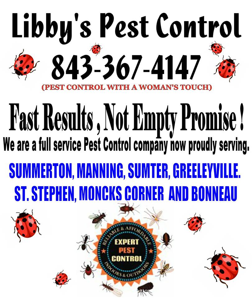 Libbie's Pest Control Home Page